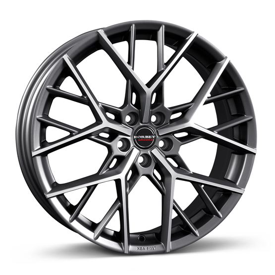 Borbet BY Titan Polished Matt 8X20 5/112 ET45 CB72,5